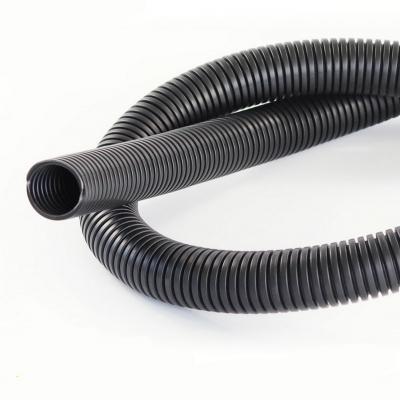 tubo de telar de alambre ondulado de nailon flexible