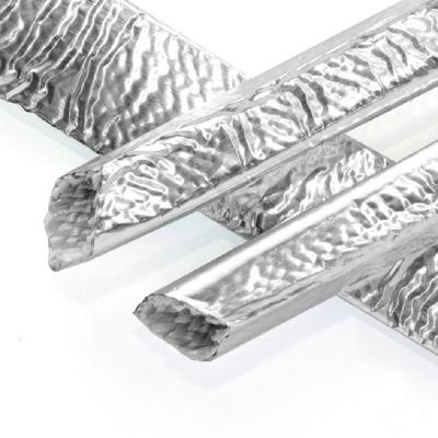 Funda de fibra de vidrio recubierta de lámina de aluminio reflectante de calor