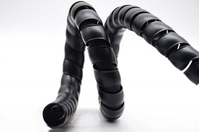 Protector de espiral plano para manguera hidráulica, envoltura de plástico