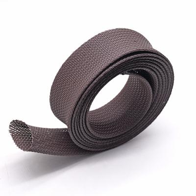 Funda protectora de alambre trenzado expandible resistente a roedores
