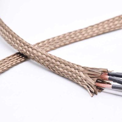Manga trenzada de fibra de basalto