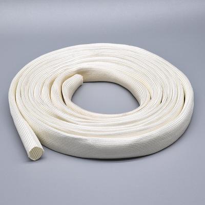 manga trenzada de fibra de vidrio tratada térmicamente a alta temperatura