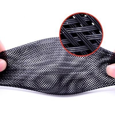 Funda trenzada expandible de cable de nailon PA6