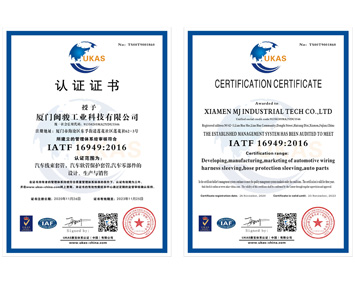 felicitaciones PARA pasando IATF 16949: 2016 Certificación