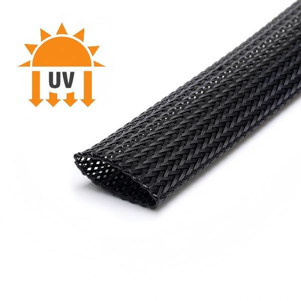 El manguito trenzado de PET MJ FLEX supera con éxito la prueba de envejecimiento por intemperie UV de 1000 horas ISO 4892-2