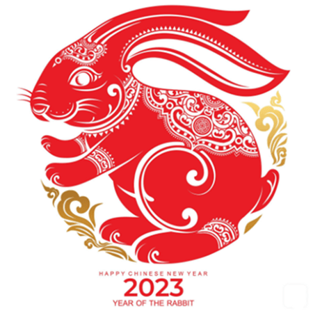Aviso de vacaciones del año nuevo chino de 2023